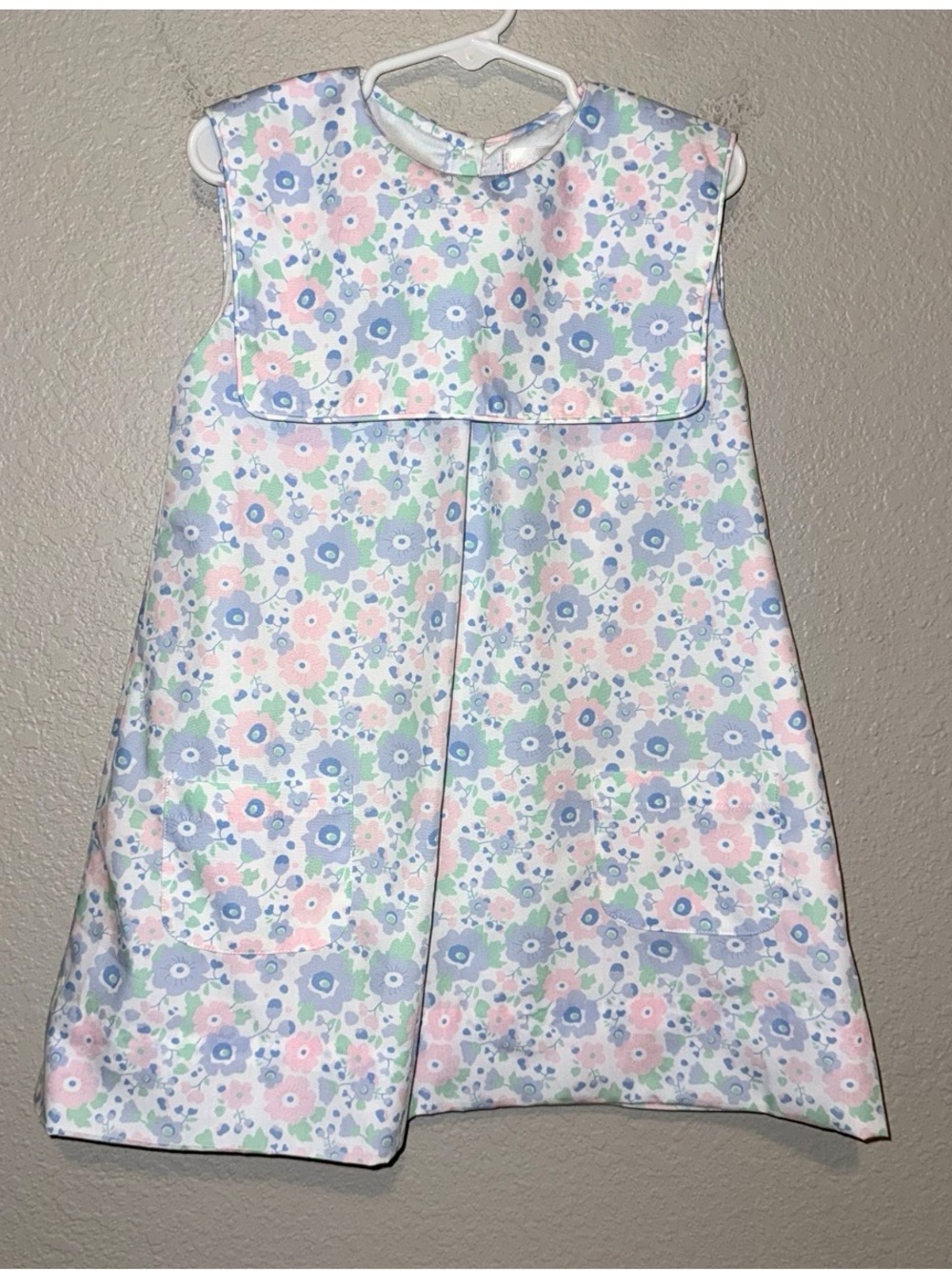 Cecil & Lou Girls Floral A-Line Dress Size 5 Preppy Church